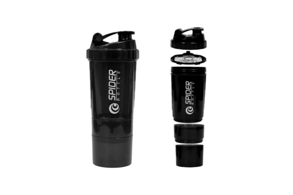 Gym Sipper Protein Shaker Plastic Water Bottle 600ml