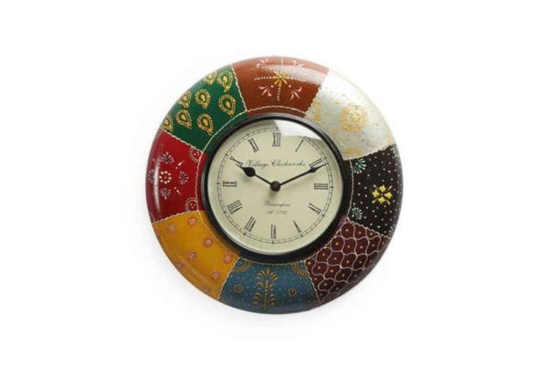 MULTICOLOUR WALL CLOCK