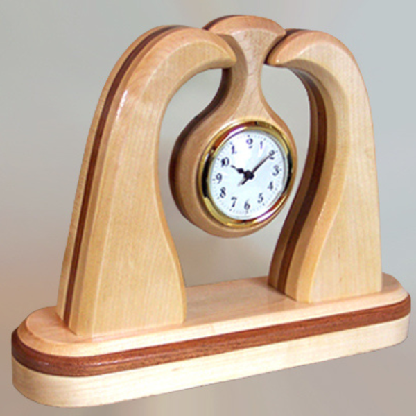 Wooden Table Clock