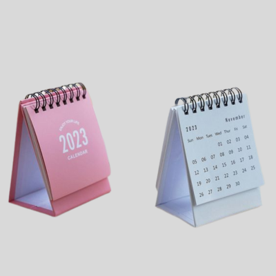 Personalized Small Table Calendar