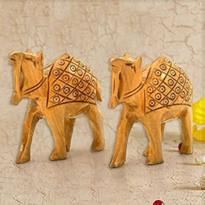 Handmade Wooden Camel Gift